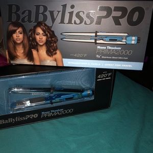 Babyliss PRO Stainless Steel-Mini Flat Iron